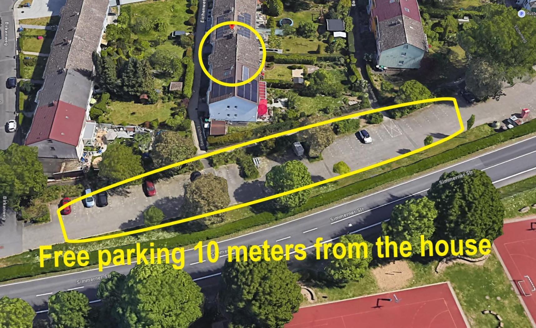 Koblenzliebe Mosel 3-zimmer Balkon Parking Apartment